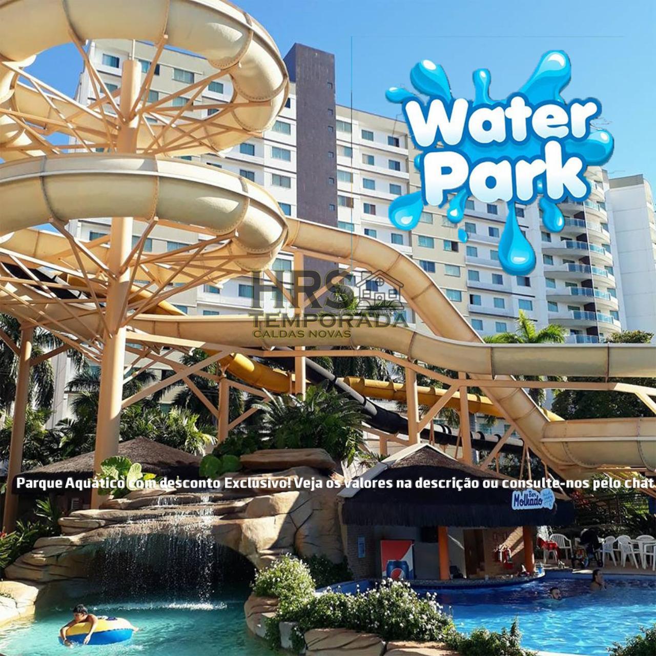 Hotel De Luxo Em Caldas Novas Com Ingressos Com Valor Exclusivo Nos Clubes Hot Park, Lagoa Termas, Waterpark, E Nautico!!! Extérieur photo