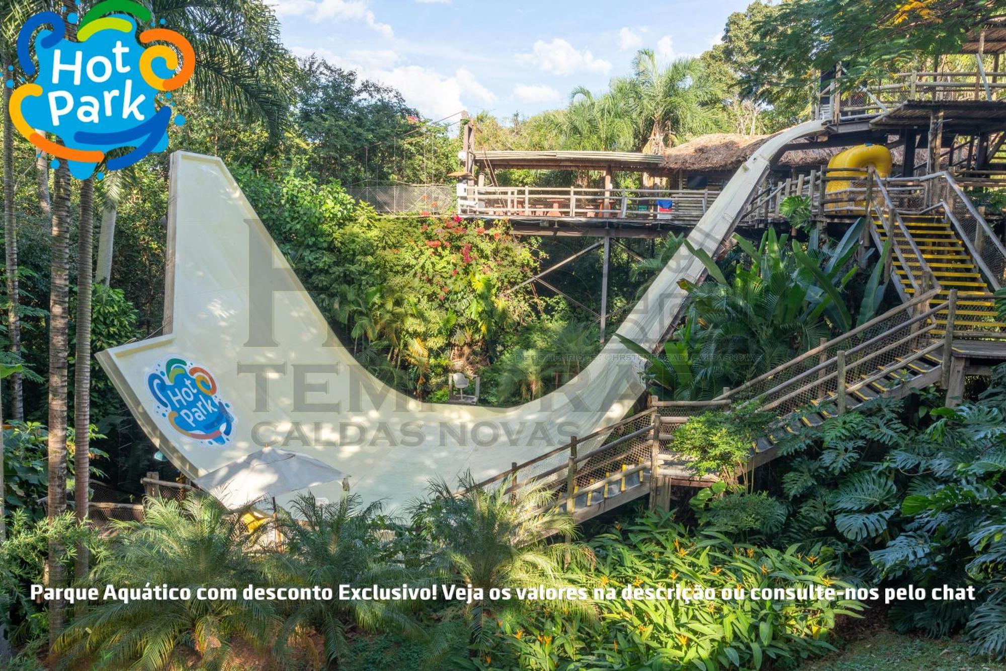 Hotel De Luxo Em Caldas Novas Com Ingressos Com Valor Exclusivo Nos Clubes Hot Park, Lagoa Termas, Waterpark, E Nautico!!! Extérieur photo